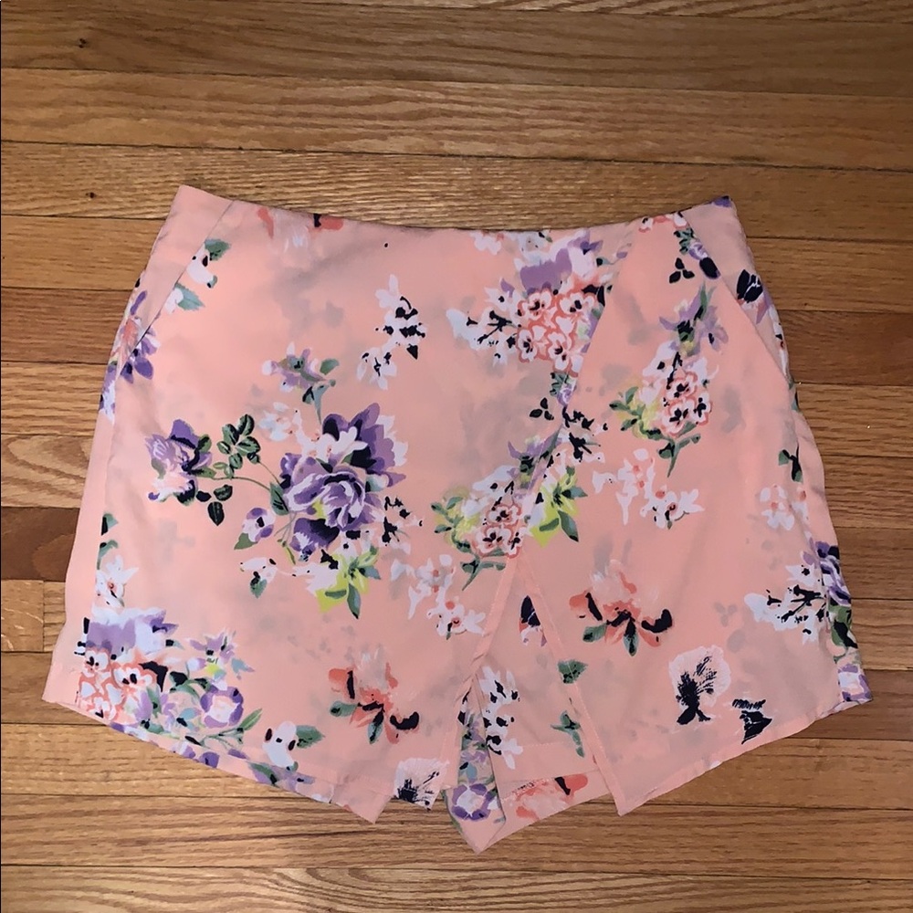 Floral Skort